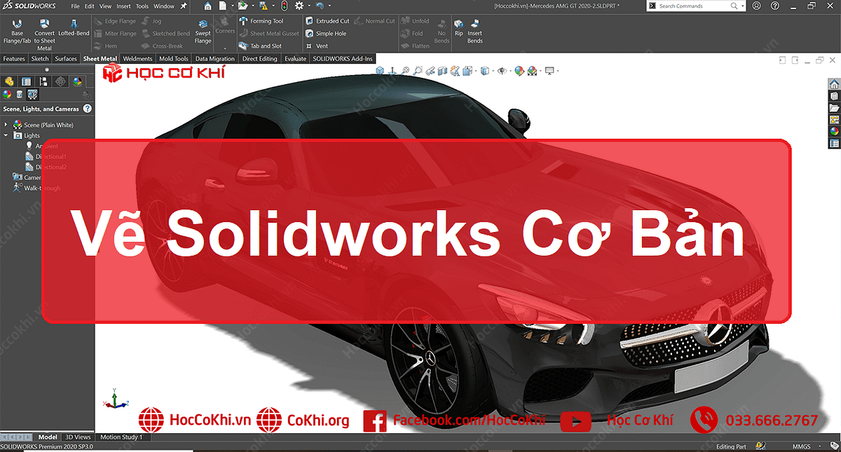 Khóa học Solidworks cơ bản giúp thiết kế cơ khí chuyên nghiệp